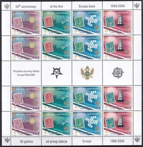 Montenegro 2006 Yvert #118/21 Mini Blatt Europa CEPT POSTFRISCH SEHR GUTER ZUSTAND - Bild 1 von 1
