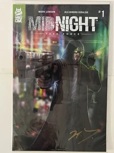 Midnight Task Force #1 Mad Cave Studios Inc, 2018 variant Signed| Combined Shipp - Picture 1 of 2