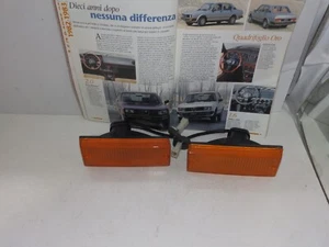 ALFA ROMEO ALFETTA 2.0 QUADRIFOGLIO ORO 82/83 - FANALI ANTERIORI DX E SX ARANCIO - Imagen 1 de 3
