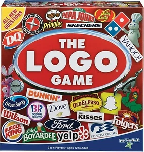 The Logo Game New 2019 Edition Family Board Games Holiday Gift Idea - Picture 1 of 4