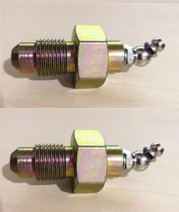 2 piezas válvula de grasa ajustadora de pista para gato Hitachi John Deere JD 4255055R 4255055 - Imagen 1 de 6
