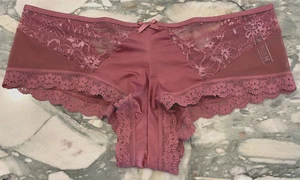 NEU Victoria Secret sehr sexy freches Höschen Spitze & Netz - raddish - XL - Bild 1 von 4