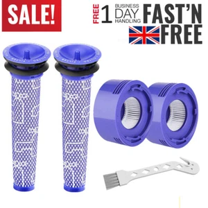 For Dyson V8 V7 Animal Absolute Cordless Vacuum Pre & Post HEPA Filter Kit - Picture 1 of 8
