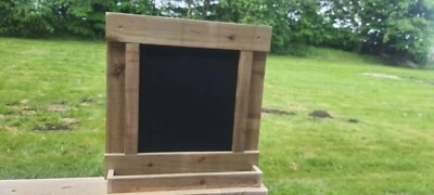 rustic chalk board - Image 1 of 2