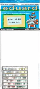 Eduard 17503 Aircraft Carrier Figures 1/350 Scale Color Photoetch Detail Set - Picture 1 of 1