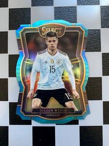 2017-18 Panini Select Julian Weigl Die-Cut Blue /249 Germany
