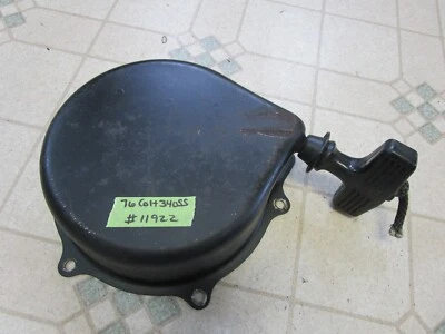 Retroceso de rebobinado moto de nieve vintage 76 Polaris Colt 340 SS Foto 1 de 4