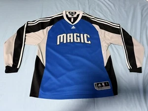 Camisa Pullover Adidas Orlando Magic # Game Emitida Azul Grande - Imagen 1 de 7