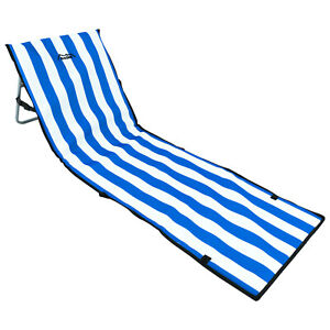 Andes Portable Folding Beach/Outdoor Camping Lounger Mat Chair