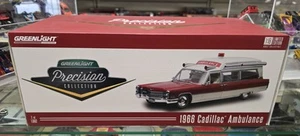 Greenlight Collectibles Precision Collection 1966 Cadillac Ambulance 1/18 - Picture 1 of 6