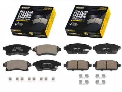 Front & Rear Ceramic Brake Pads For 2013 - 2017 Chevrolet Sonic 1.8L OE Spec - Image 1 of 4