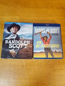 The Randolph Scott Collection: 12 Classic Westerns Bluray Boxed Set - New - Picture 1 of 9