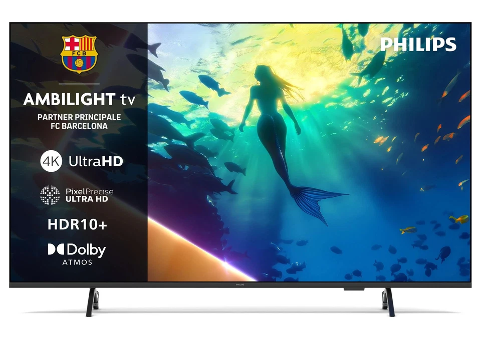 PHILIPS 43PUS8010/12 TVC 43" 4K    SMART AMBILIGHT TVSAT - Immagine 1 di 1
