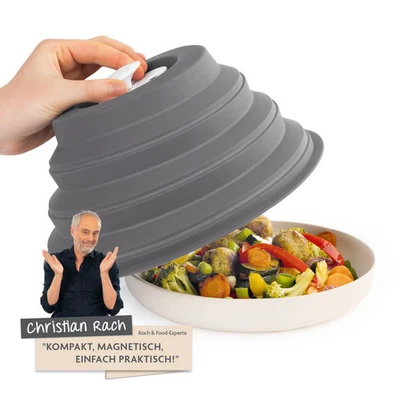 KITCHBO Mikrowellenhaube Spritzschutz Mikrowellen Abdeckung Abdeckhaube Deckel - Bild 1 von 4
