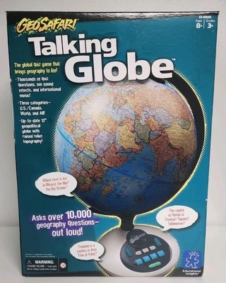 GeoSafari Talking Globe EI-8895 10,000 Questions New Open Box W/ Fast Shipping - Image 1 of 4