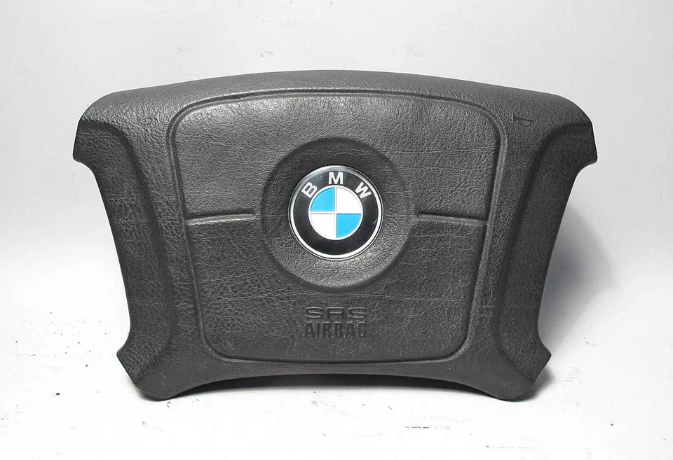 BMW E34 Serie 5 E31 Modelo Tardío Volante Airbag Color Emblema 1994-1997 OEM Foto 1 de 3