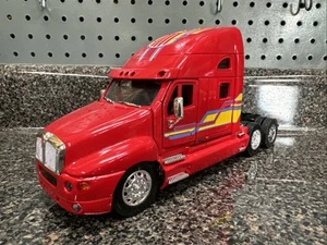 Vtg 2002 Jada Toys Hot Rigz Kenworth Semi T2000 Red Plastic Excellent Condition - Picture 1 of 10