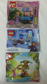 LEGO Disney Minifig 3-Pack Rapunzel Elsa Aurora 30116 30553 30671 New