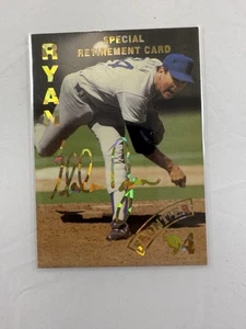 Nolan Ryan Special Retirement Card, Frontier Sports 1994 - Picture 1 of 2