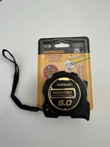 Nuovo nastro magnetico Komelon misura 5m /25mm, solo metrico - Foto 1 di 4