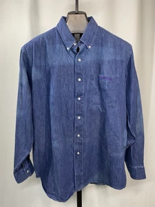 Vintage CAMEL CIGARETTES Denim Shirt SIZE XL advertising 90s Y2K - Picture 1 of 12