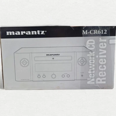 Marantz M-CR612 Compact Network CD Receiver Silver MCR612 Digital 3.4kg - Image 1 of 4