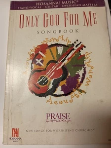 Hosanna Music Only God For Me Songbook 1999 N8 - Picture 1 of 3
