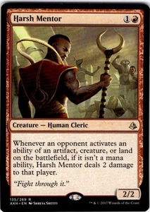 MTG Harsh Mentor Amonkhet Rare #135 - Picture 1 of 2