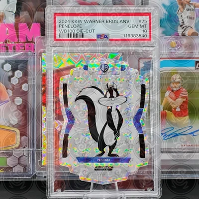 KKW Warner Bros Penélope #75 2024 troquelado PSA 10 Foto 1 de 4