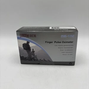 Oxímetro de pulso de dedo SpO2 y monitor de pulso SANTAMEDICAL SM-165 - Imagen 1 de 6