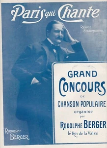 Paris qui chante, n°64 du 10/04/1904 / concours par rodolphe berger, valse - Picture 1 of 1