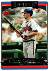 Adam LaRoche 1B Braves Topps Baseball Card #221 2006 - Picture 1 of 2