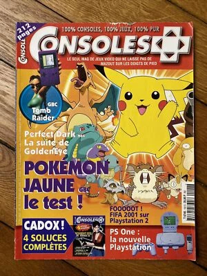 Magazine Consoles Plus 102 Été 2000 Pokémon Nintendo Game Boy - Photo 1/2