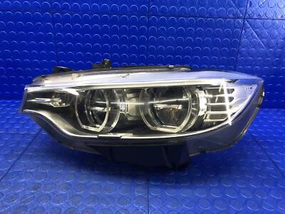 BMW M4 2015 2016 2017 OEM DELANTERO IZQUIERDO ADAPTABLE LED FARO LÁMPARA Foto 1 de 4