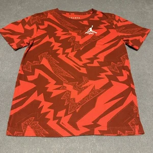Nike Air Jordan Shirt Youth Large 12-13 yrs Red Sports Casual Basketball - Picture 1 of 6