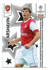 2010-11 Panini UEFA Champions League Premium cards #7 Andrey Arshavin Arsenal