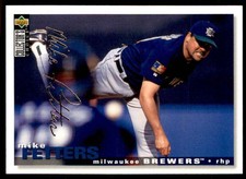 1995 Collector's Choice Mike Fetters Milwaukee Brewers #183