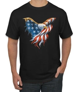 Camiseta para hombre American Flag Eagle - Imagen 1 de 25