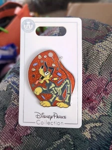 Disney Halloween Skelett Pluto mit Candy Pin - Bild 1 von 2