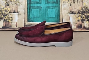 Zapatos Magnanni suela de goma sin cordones Bullock Jones púrpura - Imagen 1 de 9