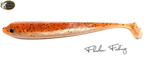 FLADEN Shad Gummifisch Orange Trout 13cm 15cm 20cm Hecht Zander Dorsch - Bild 1 von 1