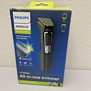 Philips Norelco Multi Groomer All-in-One Trimmer MG3740/40 - 13 Pieces - Picture 1 of 8