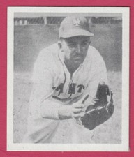 1947 Bowman Baseball Card # 70 Mickey Witek - New York Giants