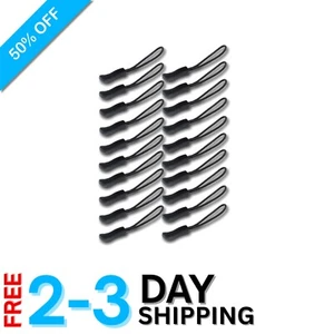 Versatile 20 PCS Nylon Zipper Pulls - Perfect for Backpacks, Luggage, & Apparel - Picture 1 of 6