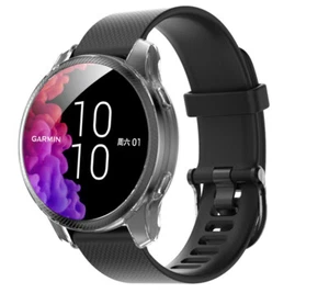 Case Cover For Garmin Venu 1st Gen Full Screen Protector Clear - Picture 1 of 10