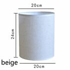Lampshade Linen Textured Fabric Lamp Shade Table Ceiling Floor Light Cover Retro