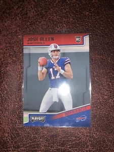 2018 Panini Playoff Josh Allen Rookie RC #205 Buffalo Bills Rookie Card - Picture 1 of 2