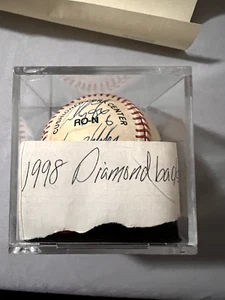 1998 Arizona Diamondbacks 20 Autographs Team Baseball CoA Ball Park Heroes MLB3 - Picture 1 of 8