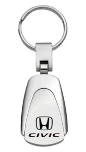 Honda Civic Tear Drop Keychain (Chrome) - Picture 1 of 3