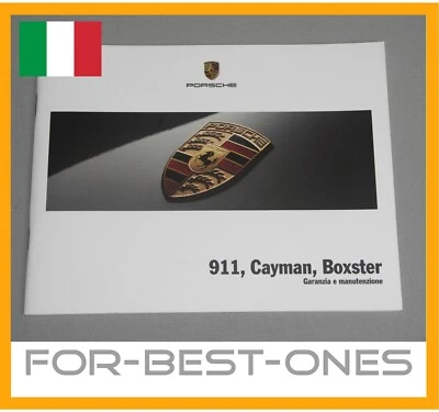 Italiano Porsche 911 991 981 982 718 Garanzia Manutenzione Serviceheft nuovo - Immagine 1 di 4